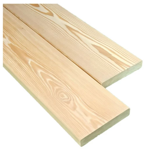 Планкен лиственница прямой 20*142*3000, сорт А (0,426м2)